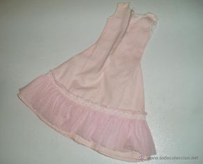 Vêtements Poupée Espagnole Classique: Enagua rosa muñeca Mary Popinns